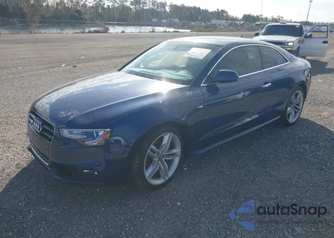 2016 Audi A5 2.0T Premium z USA, uszkodzony, nr VIN WAUD2AFRXGA012603